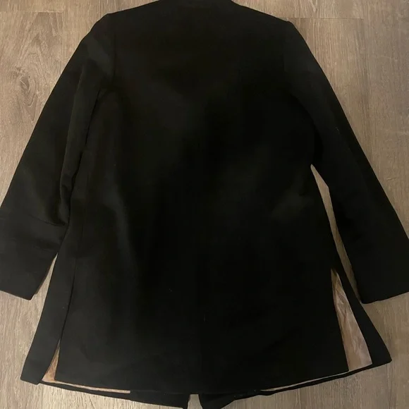 Fleurette Placket Front Loro Piana Wool Coat -4  like  new - Picture 5 of 10